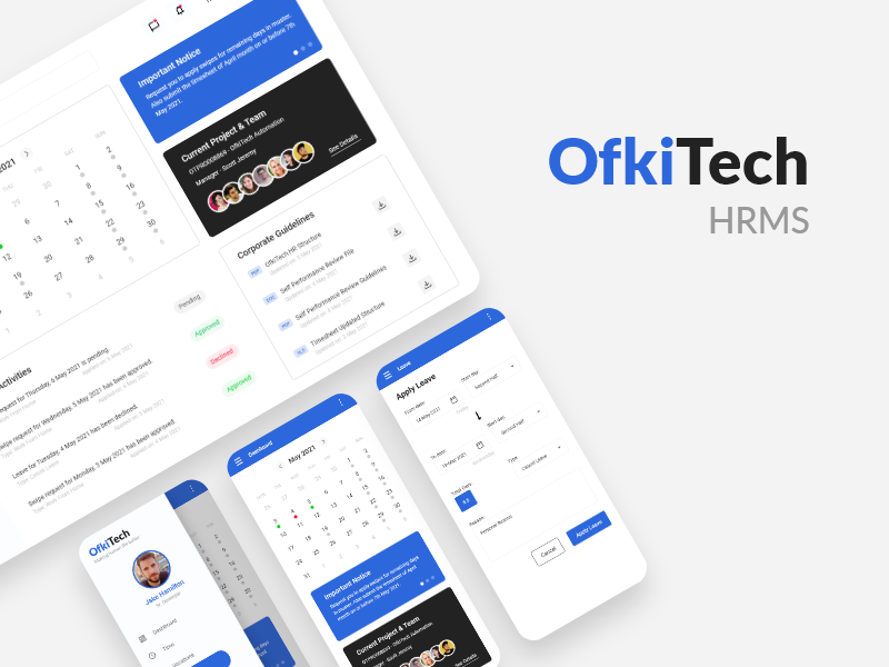 OfkiTechHRMS Case Study Thumbnail